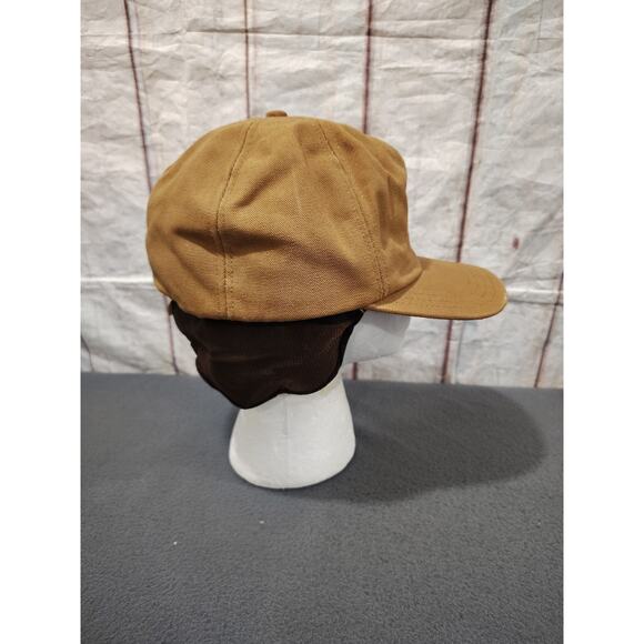 Vintage Winter Duck Cap Brown Made In USA Size M Earflaps - Picture 5 of 6